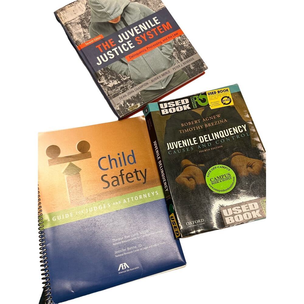 Child Safety Handbook - Blue and Orange Spiral-Bound Guide